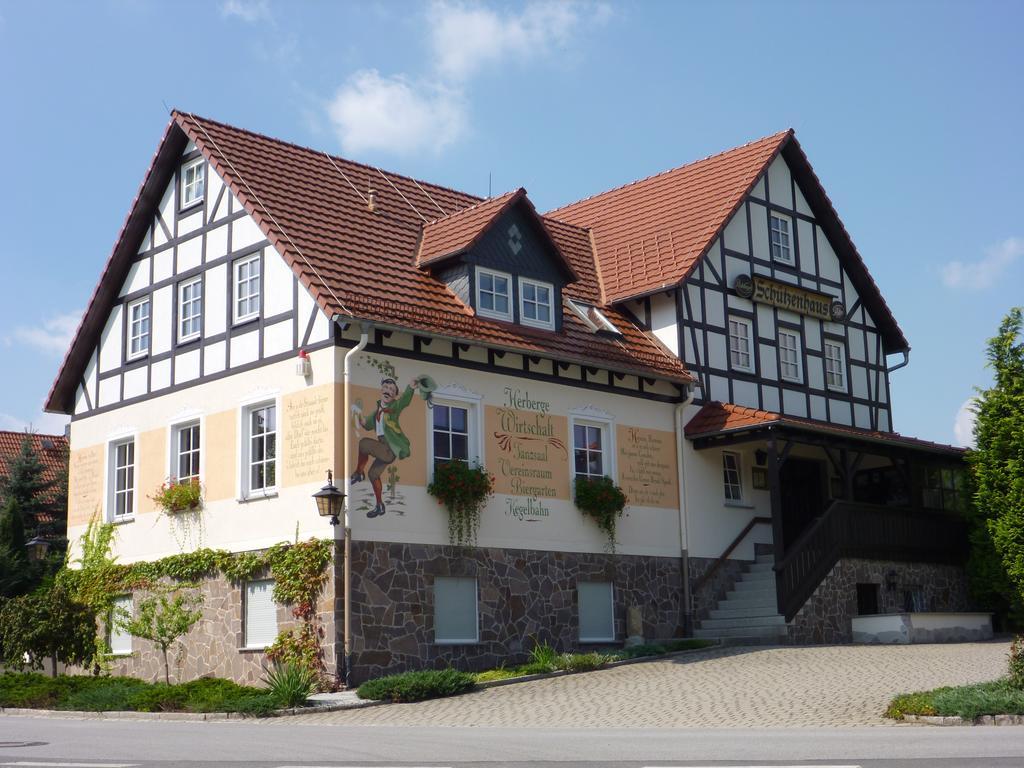 Landgasthof Pension Schützenhaus Durrhennersdorf Exterior foto